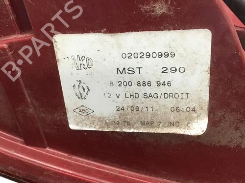Right taillight RENAULT CLIO III (BR0/1, CR0/1) 1.2 16V (BR02, BR0J, BR11, CR02, CR0J, CR11) | BP24771166C35 
