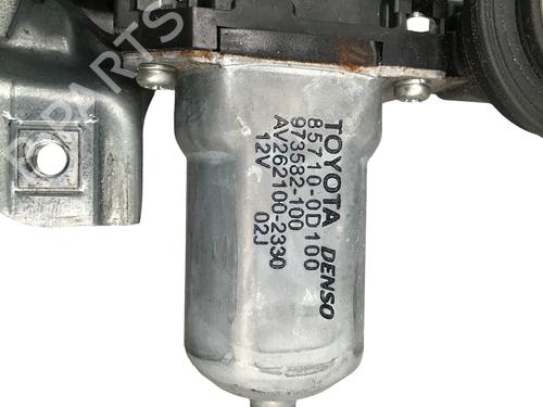 Front right window mechanism TOYOTA AURIS (_E15_) 1.4 (ZZE150_, ZZE150R) | BP30967061C23