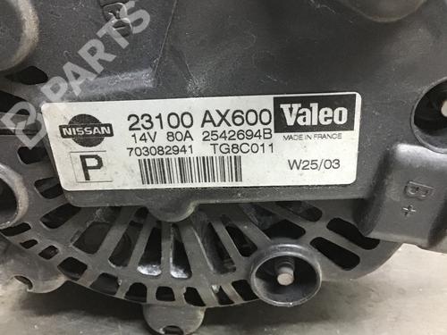 Alternator NISSAN MICRA III (K12) 1.2 16V | BP9804936M7