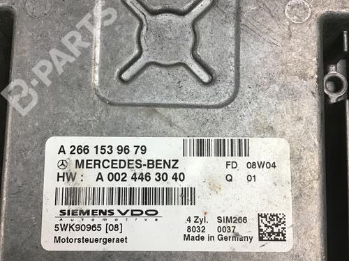 Engine control unit (ECU) MERCEDES-BENZ A-CLASS (W169) A 170 (169.032, 169.332) | BP9183678M57 