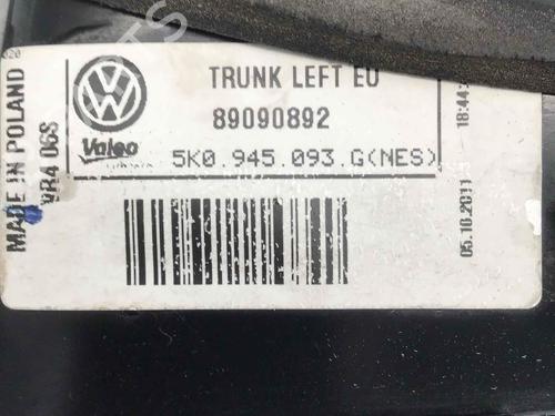 Left tailgate light VW GOLF VI (5K1) 1.2 TSI | BP12999748C79 