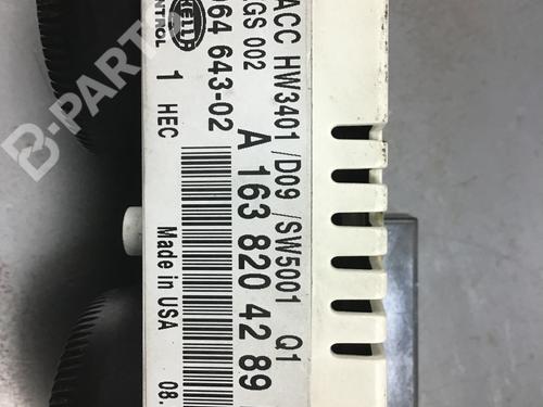 Climate control MERCEDES-BENZ M-CLASS (W163) ML 400 CDI (163.128) | BP8206442I5 