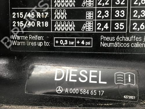 Fuel flap MERCEDES-BENZ B-CLASS Sports Tourer (W245) B 180 CDI (245.207) | BP25728302C131