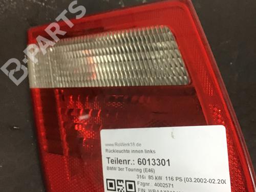 Used Left tailgate light BMW 3 Touring (E46) 316 i (115 hp) 6084657