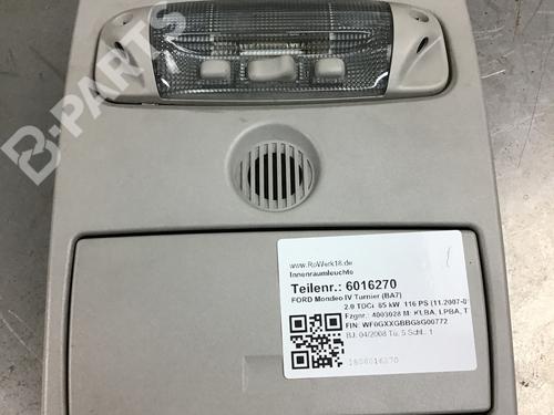 Used Interior roof light FORD MONDEO IV Turnier (BA7) 2.0 TDCi (115 hp) 9126831