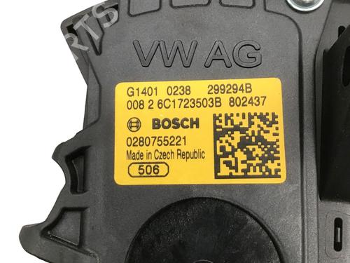 Pedal VW POLO V (6R1, 6C1) 1.2 TSI | BP15653436I4 