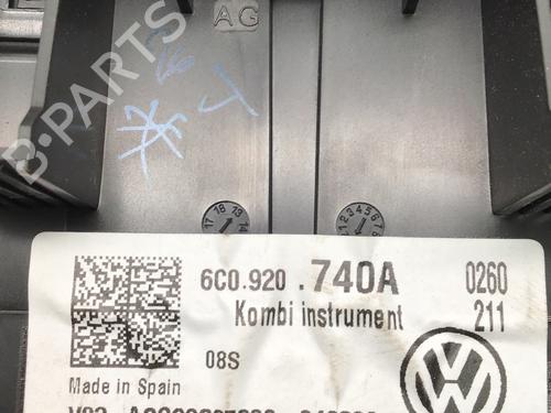 Instrument cluster VW POLO V (6R1, 6C1) 1.2 TSI | BP15509035C47 