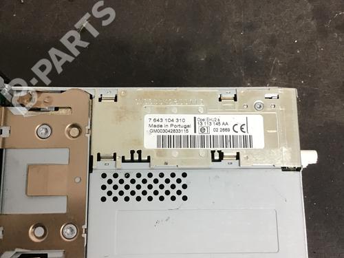 Radio OPEL SIGNUM Hatchback (Z03) 1.9 CDTI (F48) | BP5888815E6 