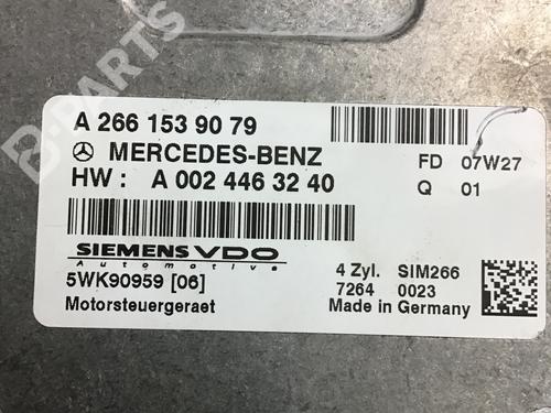 Engine control unit (ECU) MERCEDES-BENZ B-CLASS Sports Tourer (W245) B 200 TURBO (245.234) | BP10776105M57 