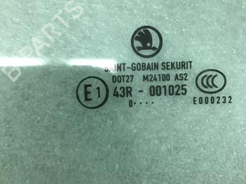 Front left door window SKODA FABIA II Combi (545) 1.2 TSI | BP29862911C18