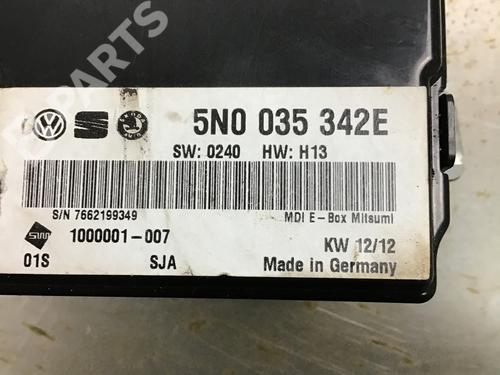 Control unit SKODA SUPERB II Estate (3T5) 2.0 TDI | BP9974417M11 