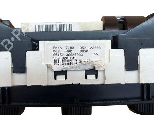Climate control SKODA FABIA II (542) 1.2 12V | BP35812459I5 - Image 3