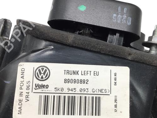 Left tailgate light VW GOLF VI (5K1) 1.2 TSI | BP16135002C79 
