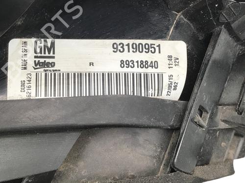 Right taillight OPEL CORSA D (S07) 1.2 (L08, L68) | BP17211102C35 