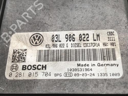Engine control unit (ECU) VW GOLF PLUS V (5M1, 521) 2.0 TDI | BP17478195M57 