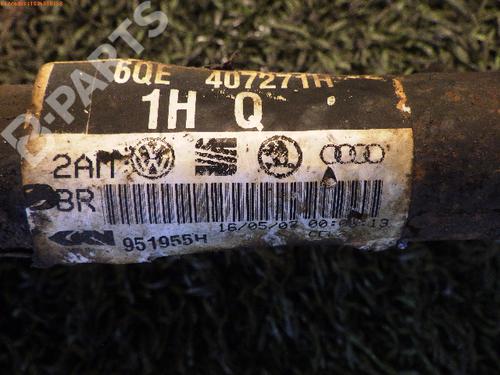 Left front driveshaft VW FOX Hatchback (5Z1, 5Z3, 5Z4) 1.2 | BP5066052M38 