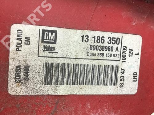 Left taillight OPEL CORSA D (S07) 1.3 CDTI (L08, L68) | BP9738401C34 