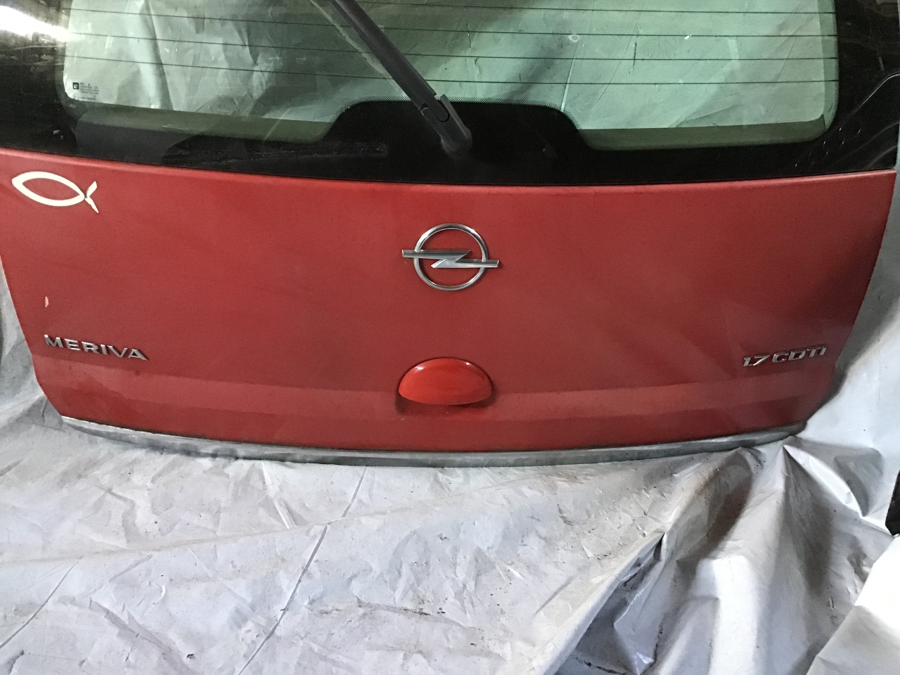 Opel Meriva Heckklappe Lässt Sich Nicht öffnen Heckklappe OPEL MERIVA A MPV (X03) 1.7 CDTI (E75) : 93187271 | B-Parts