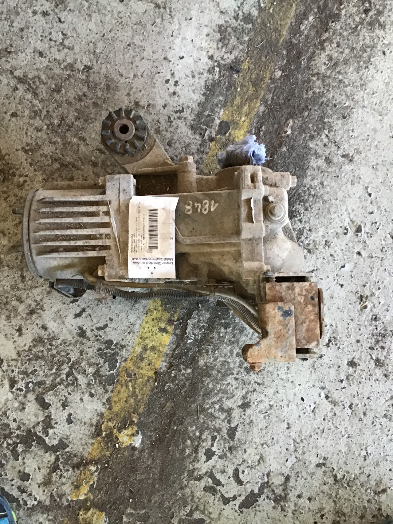 Transfer box MITSUBISHI OUTLANDER II (CW_W) 2.2 DID 4WD 6099936 BParts