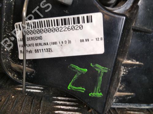 Scheinwerfer links FIAT PUNTO (188_) 1.2 16V 80 (188.233, .235, .253, .255, .333, .353, .639,... | BP28806731C28