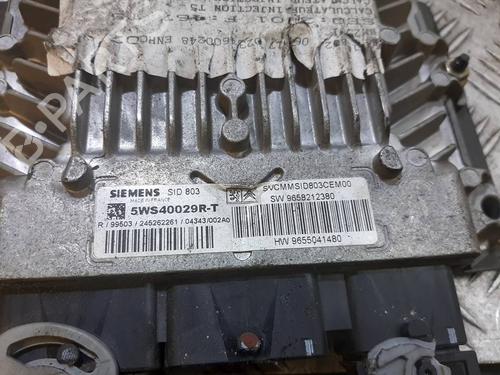 Engine control unit (ECU) PEUGEOT 307 Break (3E) 2.0 | BP38568155M57 - Image 2