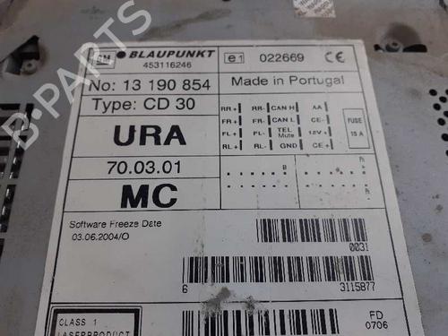 Bilradio OPEL CORSA C (X01) 1.3 CDTI (F08, F68) | BP5852298E6