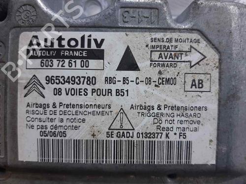 ECU airbags CITROËN C4 I (LC_) 1.6 16V | BP7070908M53