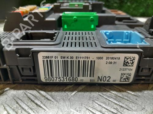 Fuse box CITROËN C-ELYSEE (DD_) | BP29353975E1