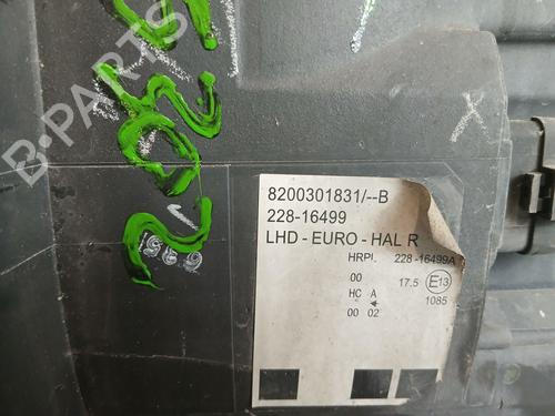 Right headlight RENAULT MODUS / GRAND MODUS (F/JP0_) 1.4 (JP01, JP0J) | BP32521933C29