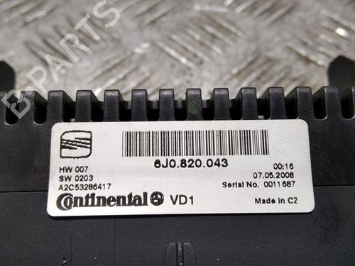 Climate control SEAT IBIZA IV (6J5, 6P1) | BP30004563I5