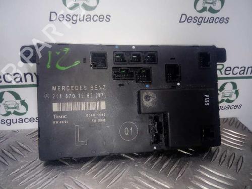Used Comfort control module MERCEDES-BENZ E-CLASS (W211) E 280 CDI (211.020) (190 hp) 4544983
