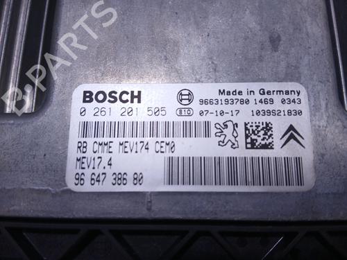Engine control unit (ECU) PEUGEOT 207 SW (WK_) | BP31709327M57