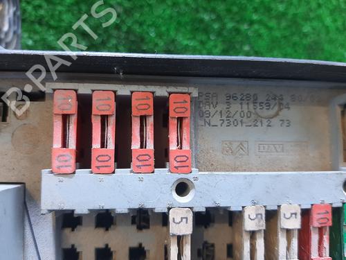 Fuse box PEUGEOT 206 Hatchback (2A/C) 1.9 D | BP26597855E1