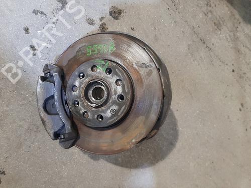 Used Left front steering knuckle VW CADDY III Box Body/MPV (2KA, 2KH, 2CA, 2CH) 1.6 TDI (75 hp) 23110502