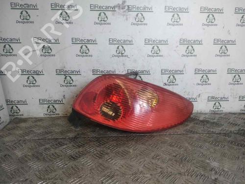 Używane Lampa tylna prawa PEUGEOT 206 Hatchback (2A/C) [1998-2012]  18025694