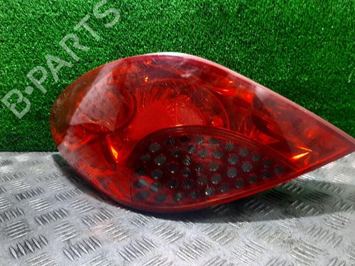 Used Left taillight PEUGEOT 207 (WA_, WC_) 1.6 HDi (90 hp) 21814492