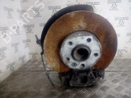 Used Left front steering knuckle VW TRANSPORTER T5 Van (7HA, 7HH, 7EA, 7EH) 2.5 TDI (130 hp) 10197088
