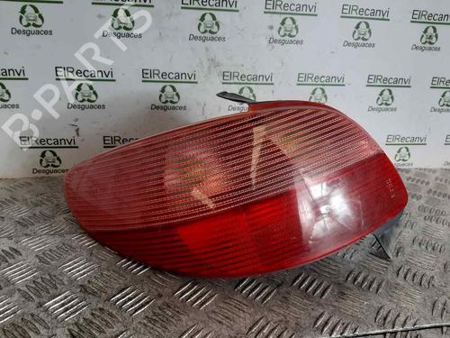 Used Left taillight PEUGEOT 206 Hatchback (2A/C) [1998-2012]  15685265