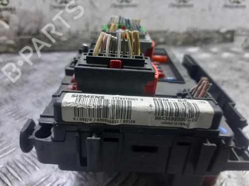 Fuse box CITROËN BERLINGO / BERLINGO FIRST Box Body/MPV (M_) 2.0 HDI 90 (MBRHY, MCRHY) | BP29342760E1