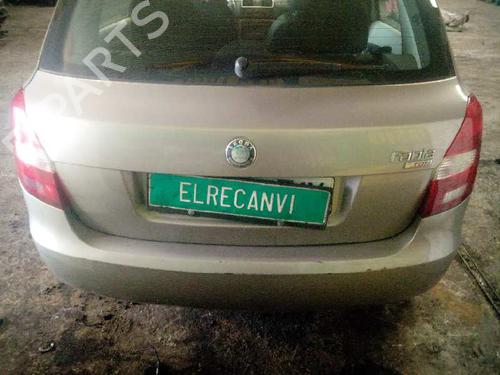 Front right lock SKODA FABIA II (542) 1.4 TDI | BP4729149C97 