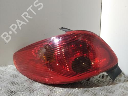 Used Left taillight PEUGEOT 206 Hatchback (2A/C) 1.4 HDi eco 70 (68 hp) 30601860