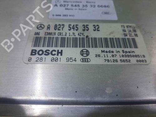 Engine control unit (ECU) MERCEDES-BENZ A-CLASS (W168) A 170 CDI (168.008) | BP12593046M57