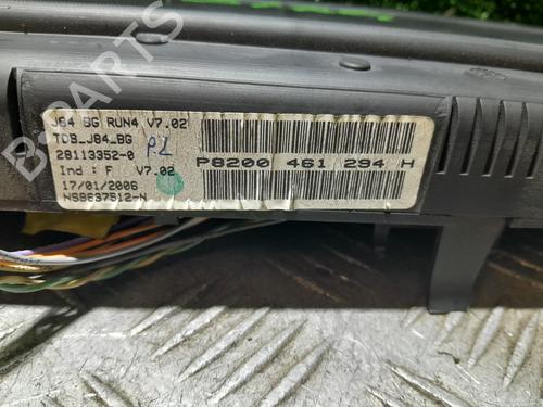 Instrument cluster RENAULT SCÉNIC II (JM0/1_) | BP29561602C47