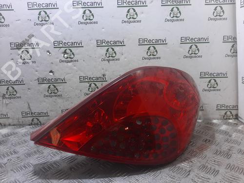 Used Right taillight PEUGEOT 207 (WA_, WC_) [2006-2015]  19153071