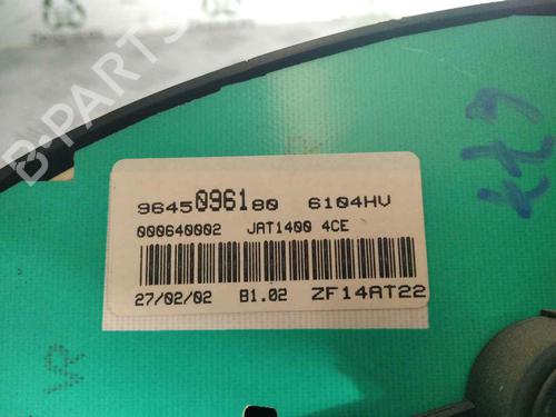 Instrument cluster PEUGEOT 206 Hatchback (2A/C) | BP15818377C47