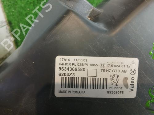 Left headlight PEUGEOT 307 (3A/C) 2.0 HDi 90 | BP32420885C28