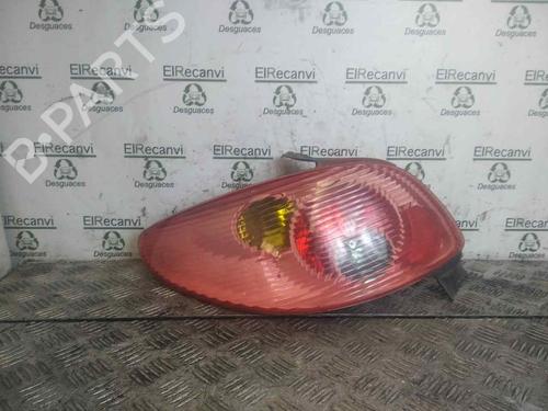 Used Left taillight PEUGEOT 206 Hatchback (2A/C) [1998-2012]  18024688