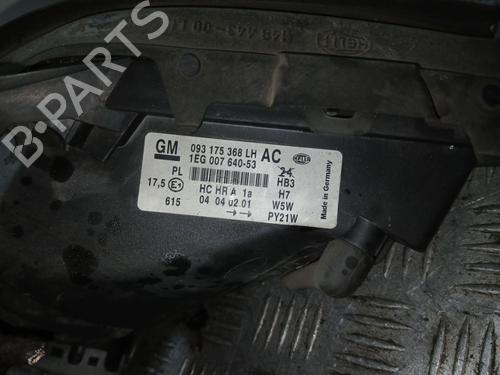 Left headlight OPEL ASTRA G Hatchback (T98) | BP31758054C28