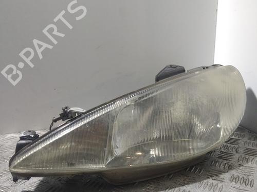 Venstre forlygte PEUGEOT 206 Hatchback (2A/C) 1.6 i (89 hp) 30518060
