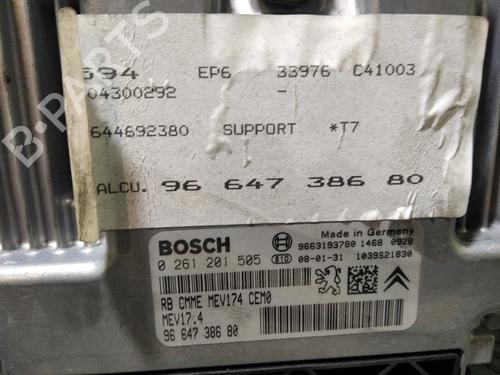 Engine control unit (ECU) PEUGEOT 308 I (4A_, 4C_) | BP29213336M57